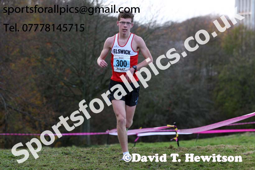 Mens under-17s 2017 Start Fitness North Eastern Harrier League, Aykley Heads, Durham. Photo:  David T. Hewitson/Sports for All Pics